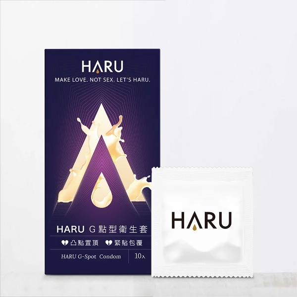 【HARU 含春】G-SPORT G點型 保險套 凸點置頂(10入/盒)