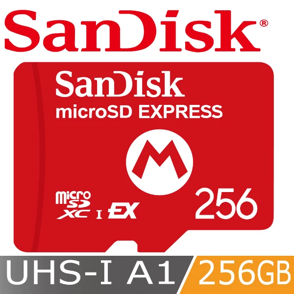 【SanDisk】microSD Express 256GB NS2 Switch 2 特規記憶卡(工業包)