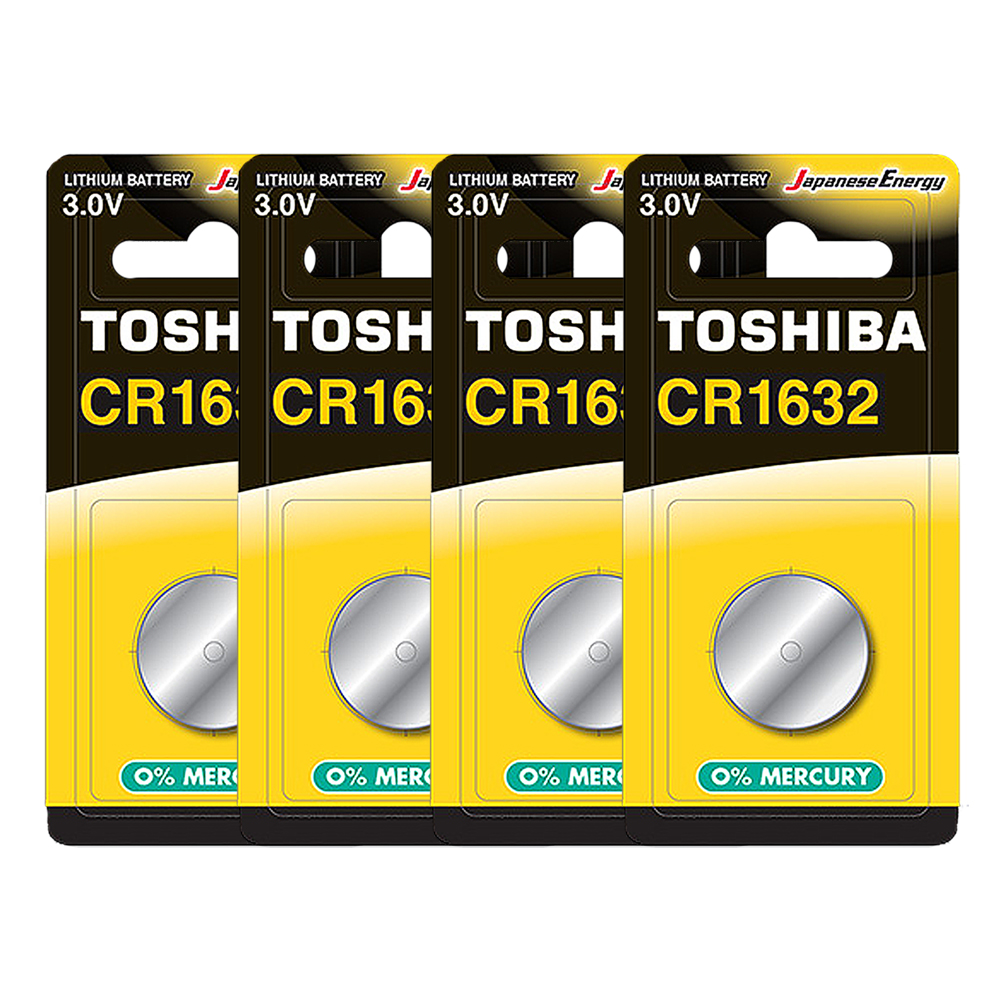 東芝 CR1632 3V リチウムコイン電池 5 電池 ストリップ 子供耐性パッケージ Amazon #PR 東芝(TOSHIBA)