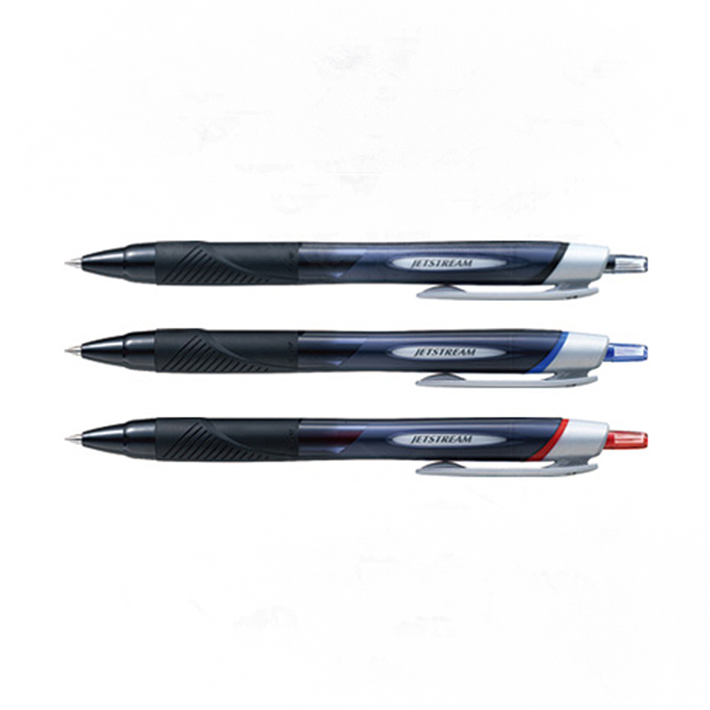【uni 三菱】自動溜溜筆 0.38mm 黑/紅/藍(2支入/組 SXN-150-38)