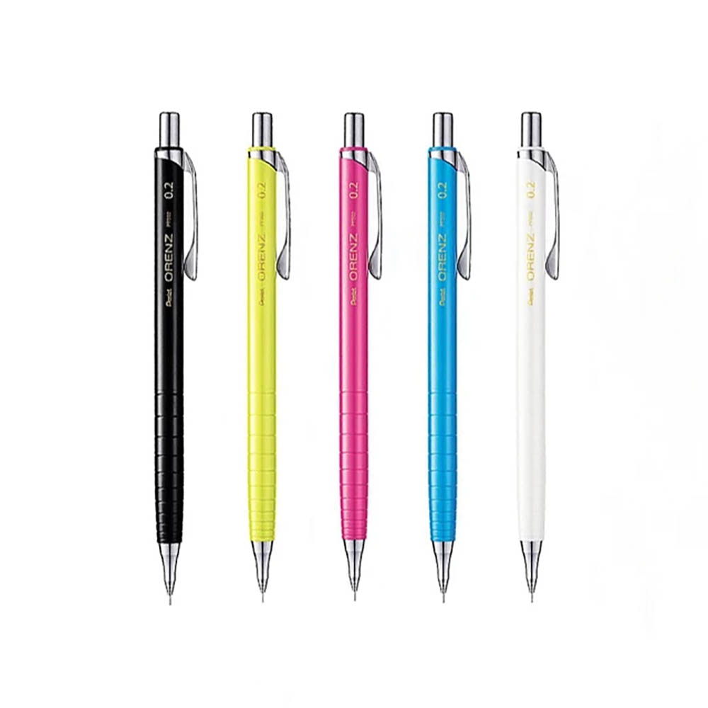 Lápiz mecánico Pentel Orenz de 0,2 mm, Xpp502, 8 colores disponibles