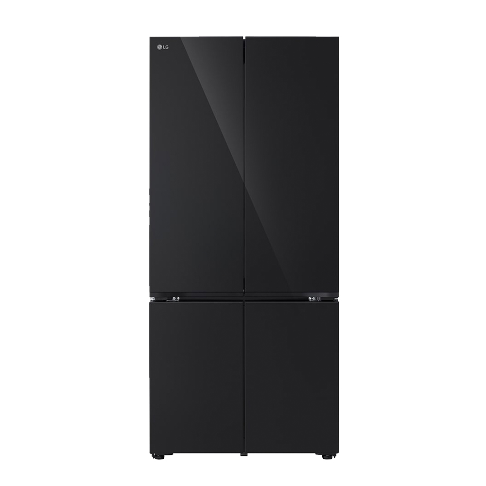 LG 樂金】619公升智慧變頻四門冰箱｜曜石黑鏡面(含基本安裝)(GV-NB61BG