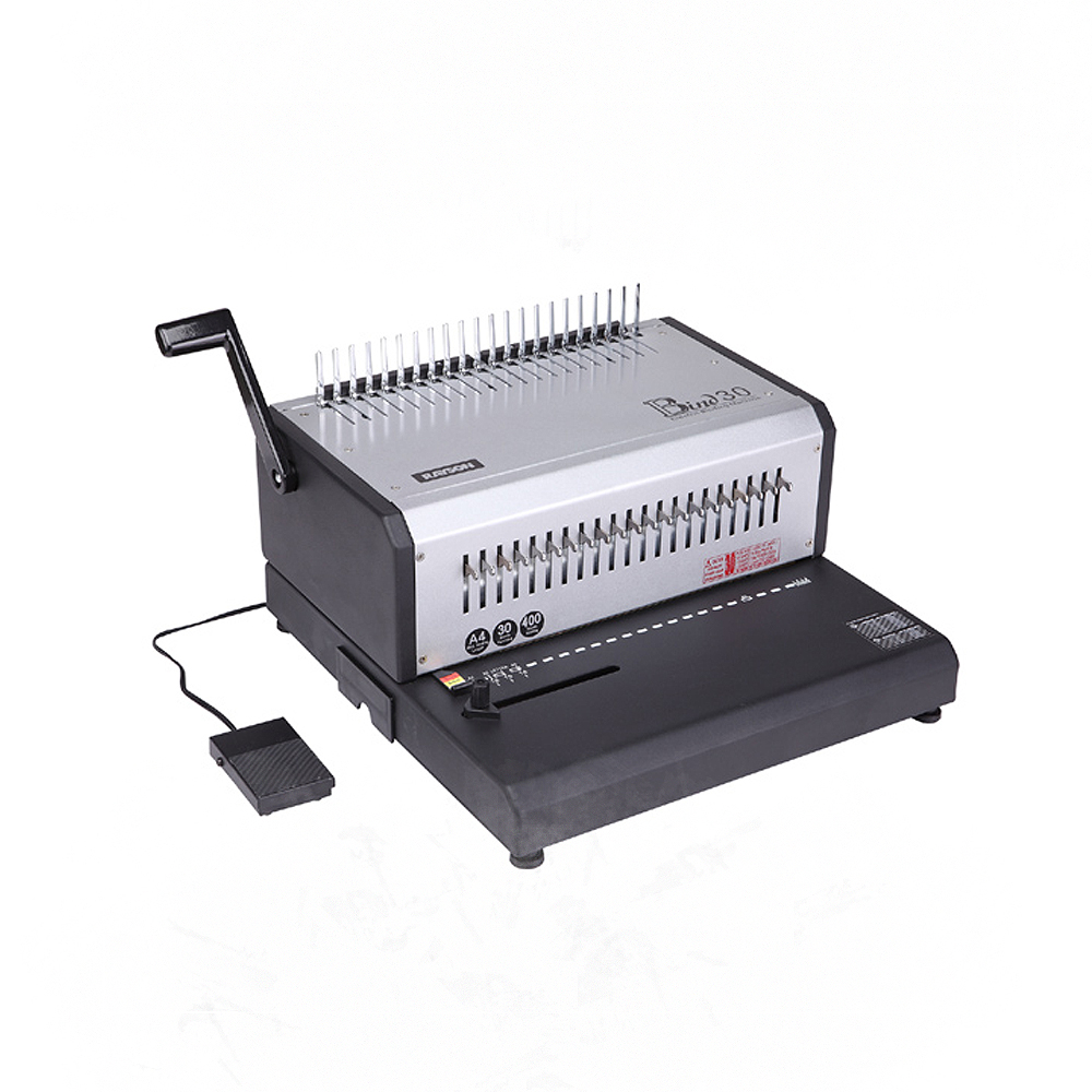 【RESUN 日生】電動 活頁 打孔機 膠圈機 (/臺 E-BIND30)