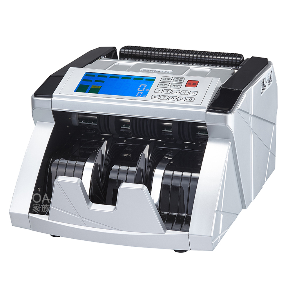 力田】BC-52 台幣/人民幣高階款點驗鈔機(分鈔合計總額) - 全聯全電商