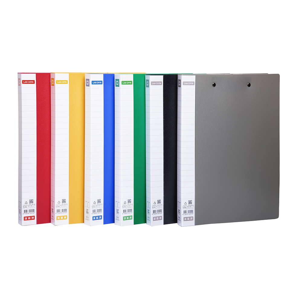 【Lan chyn 連勤】P.P 雙上彈簧夾A4(24本入/箱 LC-512D)