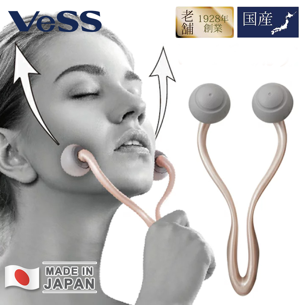 VESS】日本製美容滾輪臉部按摩款(1入) - 全聯全電商