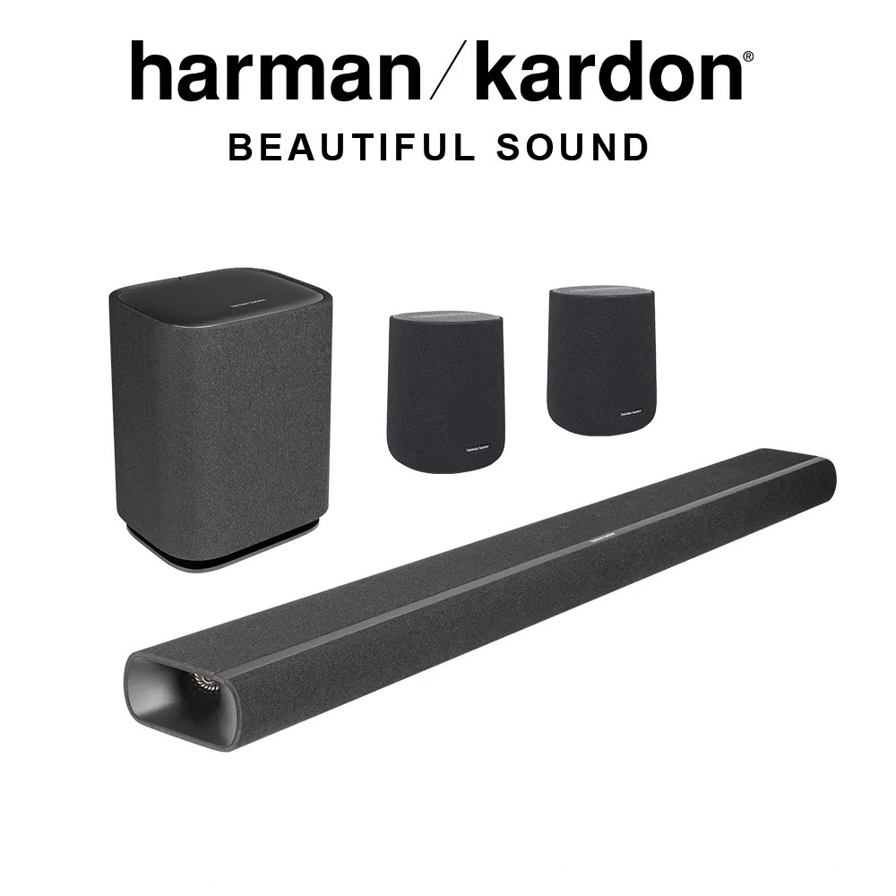 【Harman Kardon 哈曼卡頓】聲霸 家庭劇院組 重低音+後環繞(Enchant 1100 + SUB + Speaker)(Enchant 1100 + SUB + Speaker)