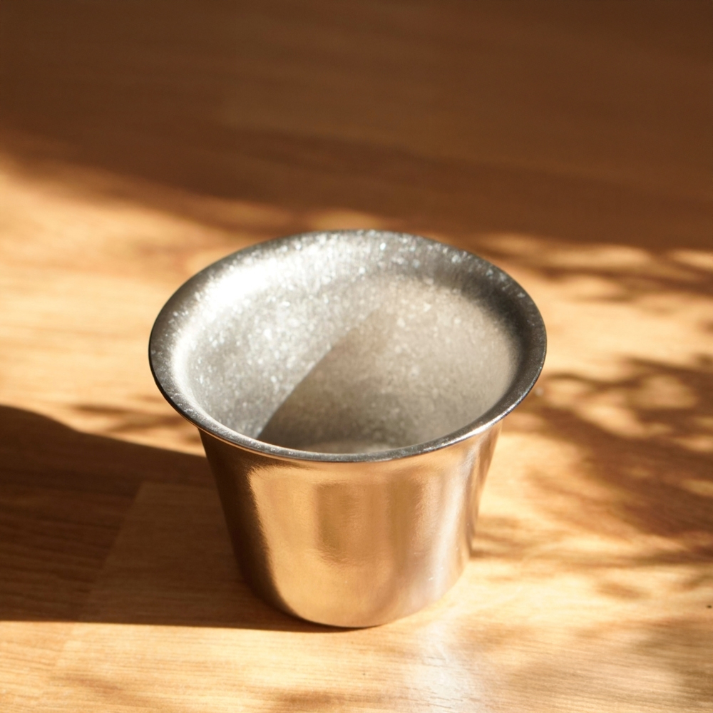 TiKOBO 鈦工坊】純鈦雙層小茶杯(74ml) - 全聯全電商
