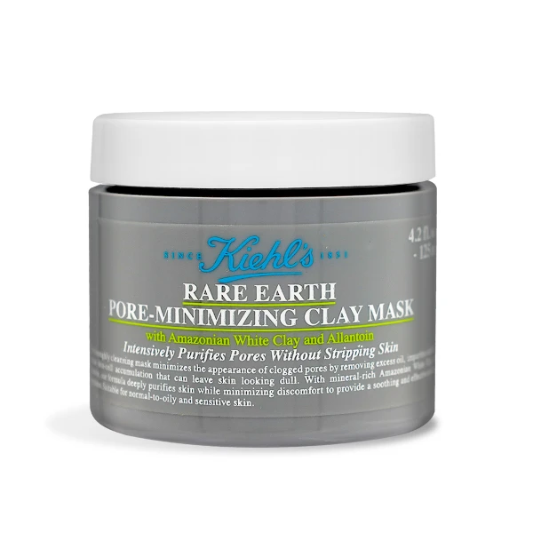 【Kiehl's 契爾氏】亞馬遜白泥淨緻毛孔面膜 125ml 新版(航空版)
