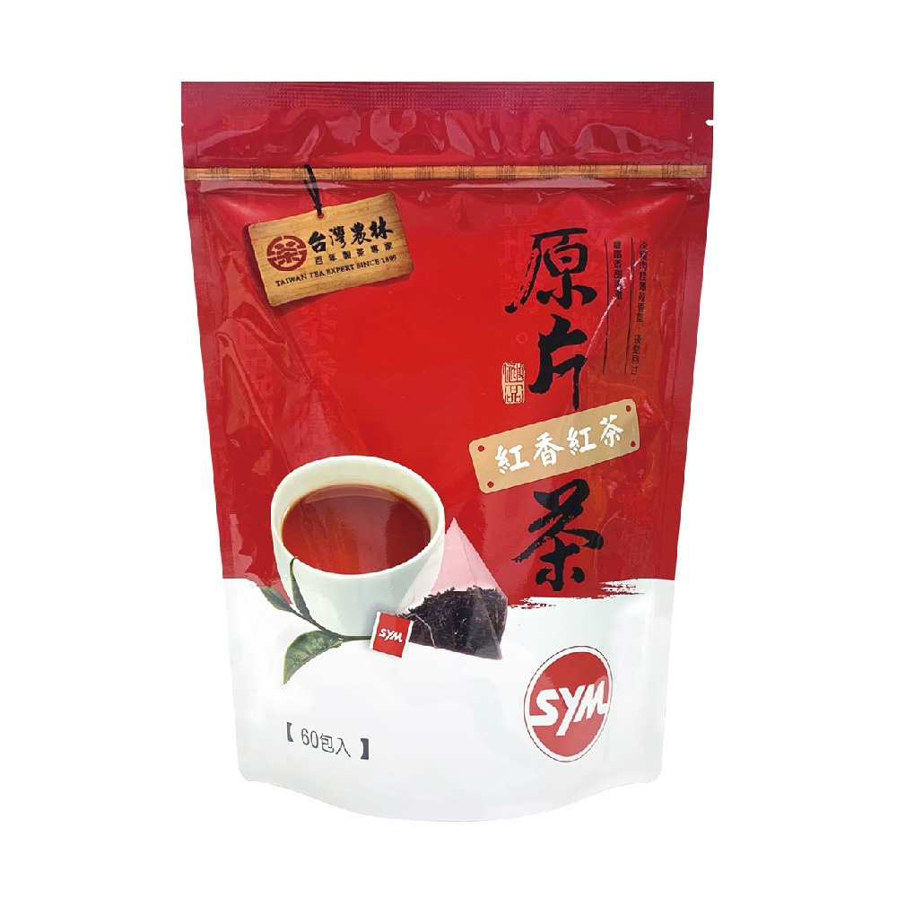 台灣農林】SYM 紅香紅茶立體茶包( 2.5gX60入/ 包TD800006) - 全聯全電商
