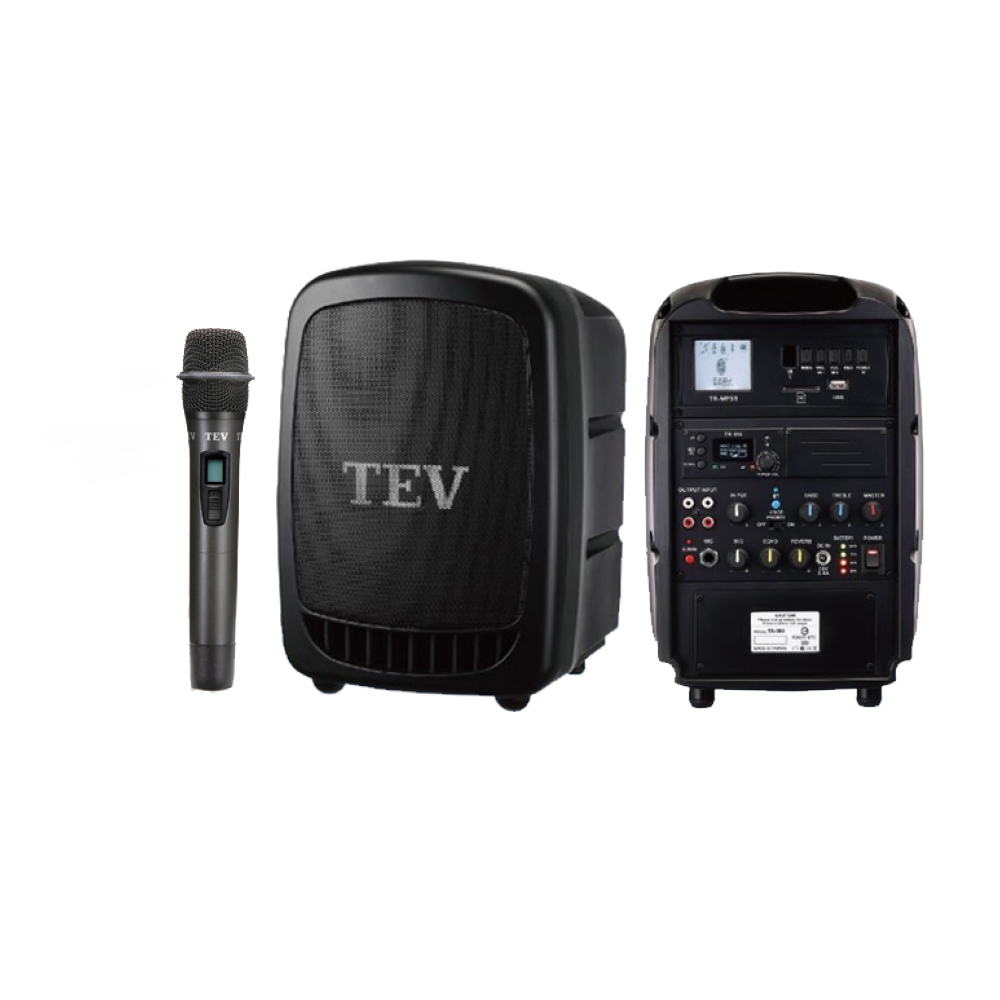 【TEV】移動式擴音機TA-380 單頻道/藍芽/USB/SD播放(80W)