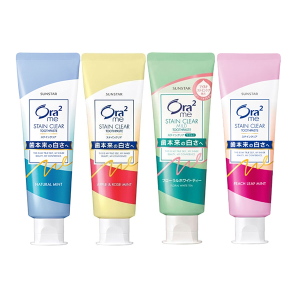 【Ora2 愛樂齒】me淨白無瑕系列牙膏125g 任選4入(公司貨)
