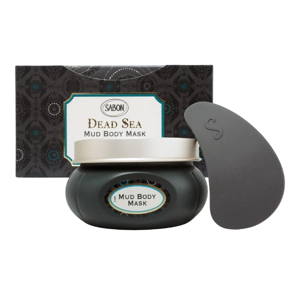 (即期品)【SABON】死海黑礦泥身體泥膜(200g)_效期2027/01/01