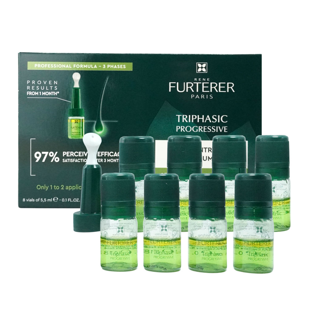 【RENE FURTERER】萊法耶 三項森髮調理液[荷那法蕊/免沖洗頭皮養護精華](5.5mlx8)