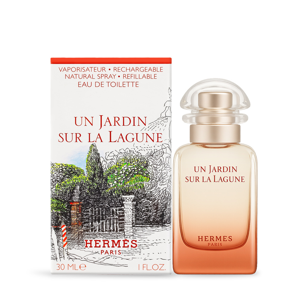 【HERMES 愛馬仕】潟湖花園中性淡香水 30ml EDT(航空版)