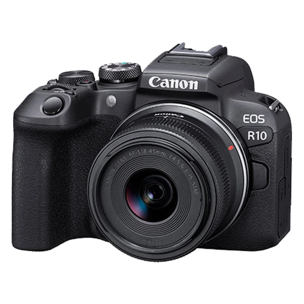 【Canon 佳能】EOS R10 +18-45mm 變焦鏡組 --公司貨(贈鋼化保護貼)