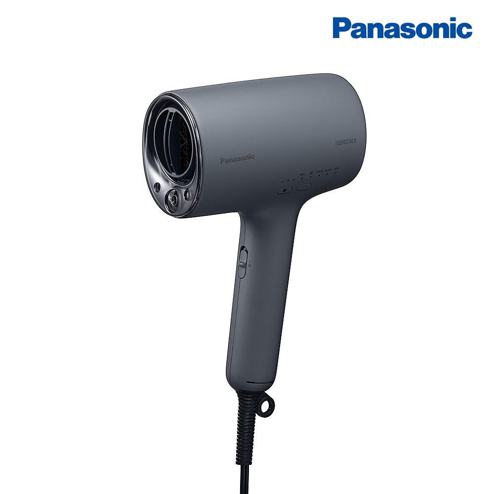 【Panasonic 國際牌】高滲透奈米水離子吹風機EH-NA0K(煙燻粉/巖墨灰)(隨貨送Babyliss直髮夾)