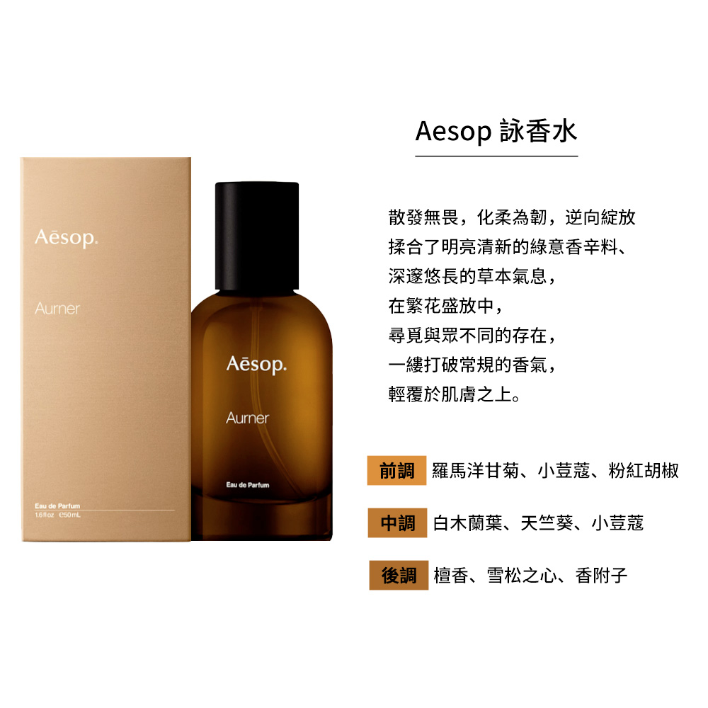 Aesop】詠香水50ml(航空版) - 全聯全電商