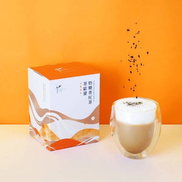 【發現茶】奶糖香紅茶茶歐蕾（8入/盒）((8入/盒))