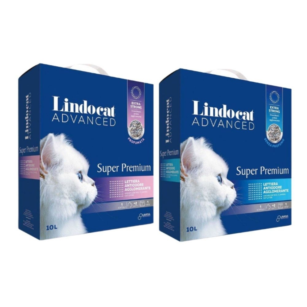 【Lindocat 歐洲之星】活性碳城市礦砂-無香｜清香 10L(9Kg)(*2入)