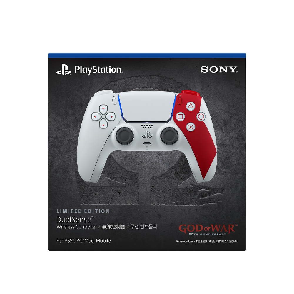【SONY 索尼】PS5 God of War 戰神 20週年 DualSense 無線控制器(台灣公司貨)