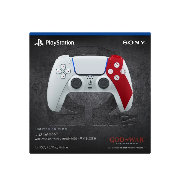 【SONY 索尼】PS5 God of War 戰神 20週年 DualSense 無線控制器(台灣公司貨)