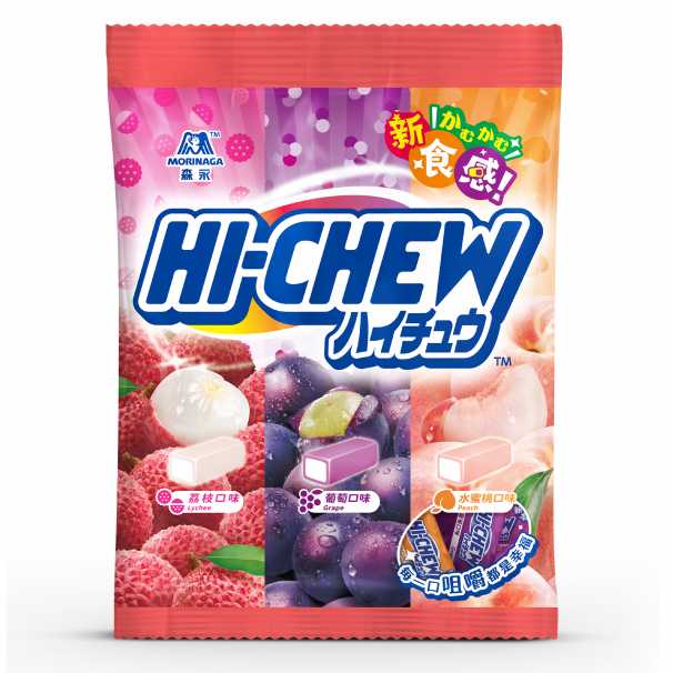 【森永】嗨啾Q彈軟糖家庭包-特選水果口味(240g)