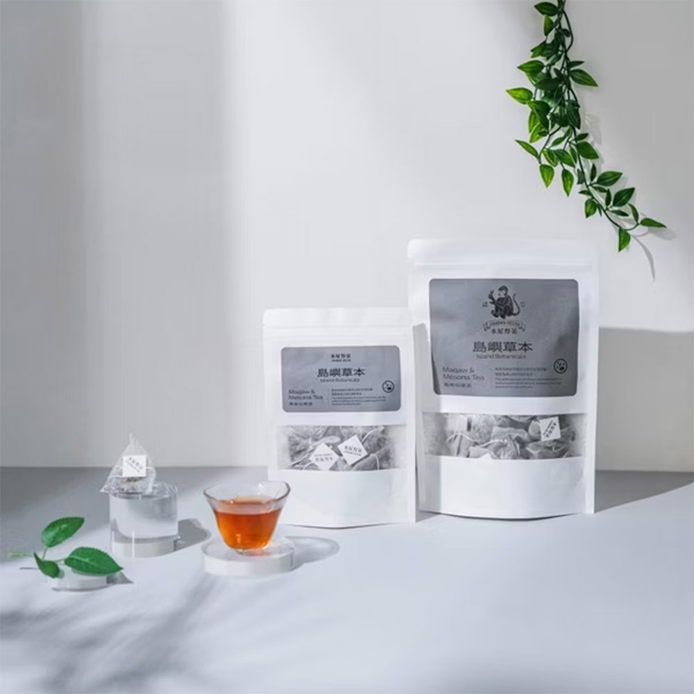 【水屋厚茶】草本茶包系列 島嶼草本推薦 台灣原生 馬告香氣 低咖啡因 無添加 馬告仙草茶 30入 / 組(經濟組) - 全聯全電商