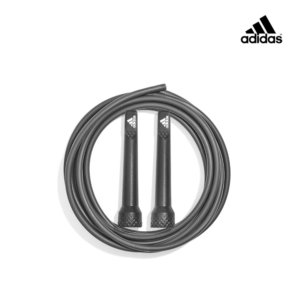 【adidas 愛迪達】輕量可調式跳繩