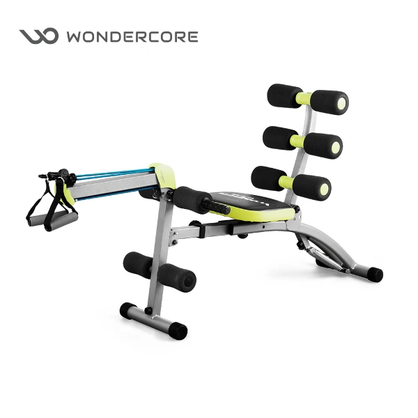 【Wonder Core】全能塑體健身機 重力加強版(划船機 健腹機 重訓椅)