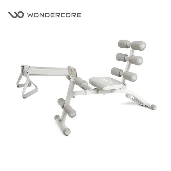 【Wonder Core】全能塑體健身機 強化升級版(多色可選 划船機 健腹機 重訓椅)