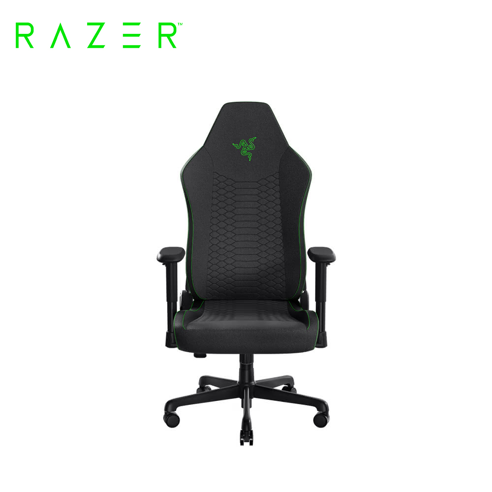 【Razer 雷蛇】ISKUR V2 X 人體工學電競椅｜黑綠(流線型高密度泡綿軟墊)