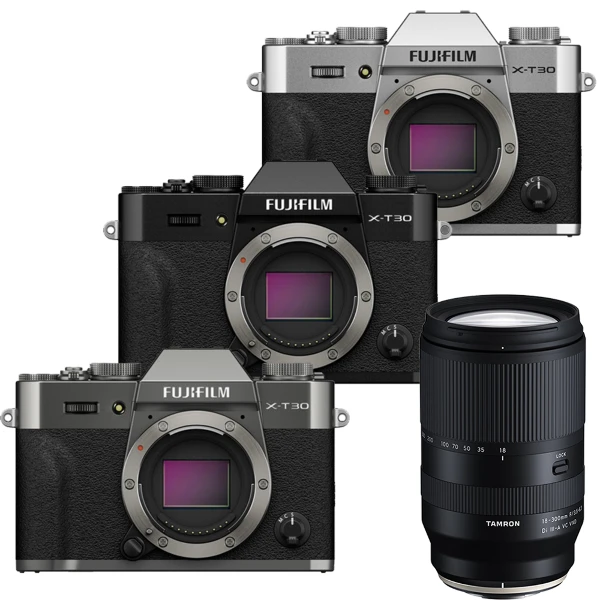 【Fujifilm】X-T30 III 單機身 + Tamron 18-300mm F3.5-6.3 鏡頭 --公司貨(一入)