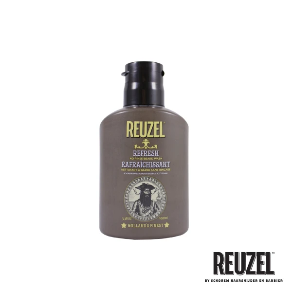 【REUZEL】免沖保濕潔淨鬍鬚泡沬(100ml)