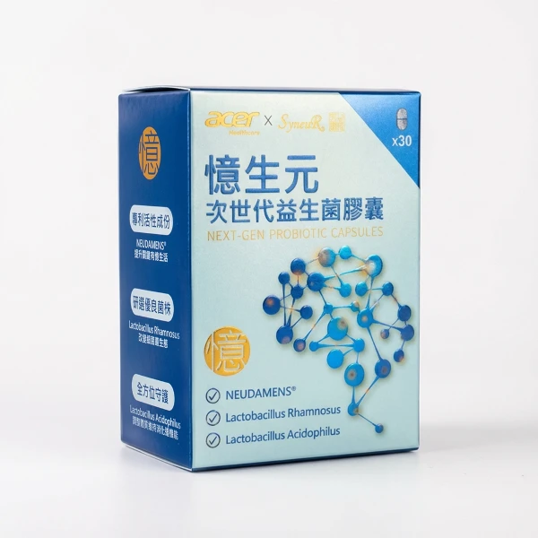 【宏碁健康】憶生元次世代益生菌(30顆/盒 美國專利)(1入組)