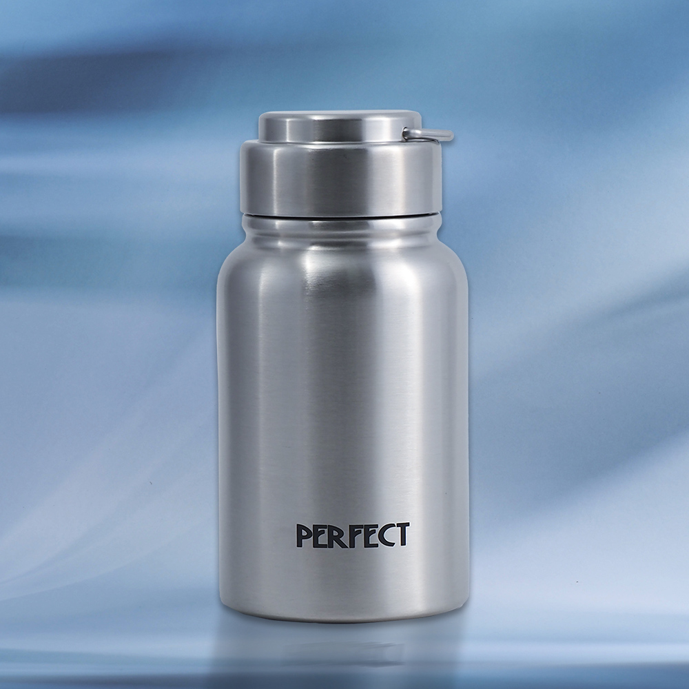 【一品川流】PLUS PERFECT晶鑽316不鏽鋼陶瓷保溫瓶(-600ml-1入)