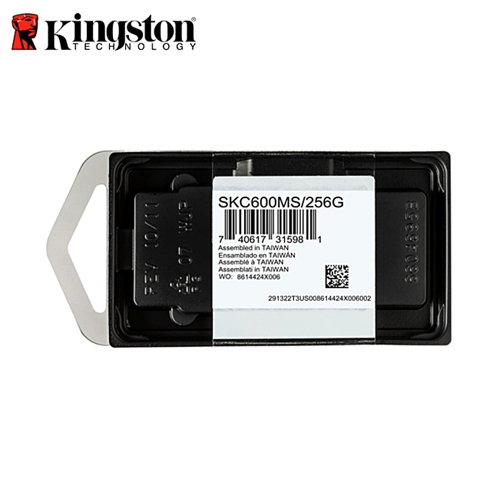 【Kingston 金士頓】KC600 256G mSATA SSD 固態硬碟(SKC600MS)