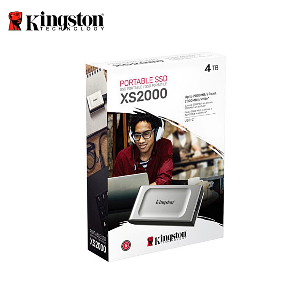 【Kingston 金士頓】金士頓 XS2000 4TB 外接式固態硬碟 Portable SSD (SXS2000)