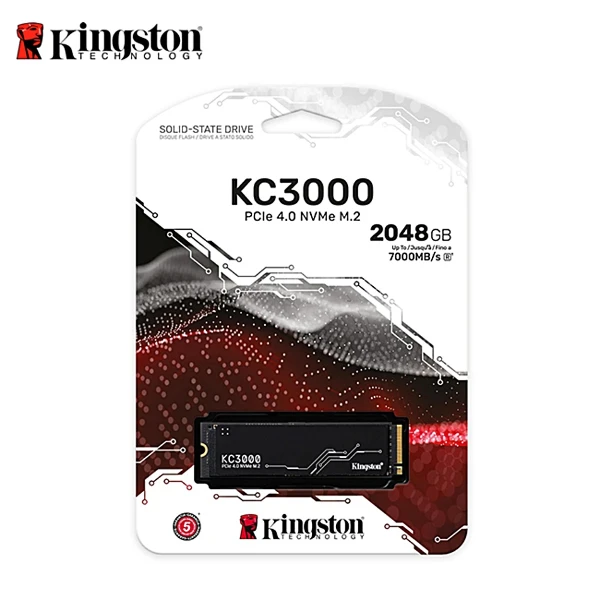 【Kingston 金士頓】金士頓 KC3000 2TB PCIe 4.0 NVMe M.2 SSD 固態硬碟(SKC3000S)