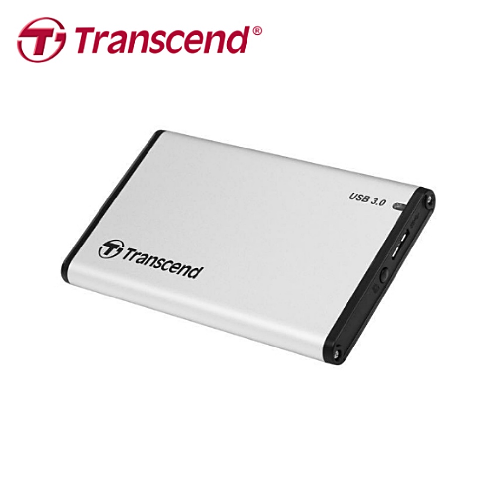 【Transcend 創見】25S3 2.5吋 USB3.1 SSD/HDD 硬碟外接盒(25S3)