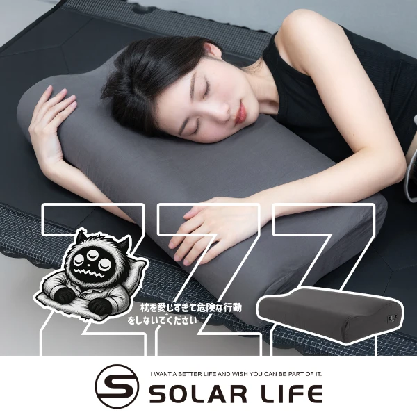 【Barrack 09】ZZZ 睡過頭 加大極致舒適枕(露營枕頭 記憶枕 宿舍枕飯店枕頭 高低枕 戶外睡眠)