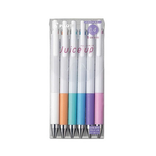 【百樂】PILOT 超級果汁筆 粉彩 0.4mm (6色/組 LJP-120S4-P-S6)