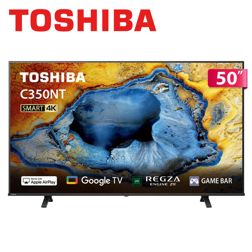TOSHIBA 東芝】50型《LED》4K GOOGLE TV液晶顯示器50C350NT【送HDMI線 TOSHIBA 東芝】50型《LED》4K GOOGLE TV液晶顯示器50C350NT【送HDMI線