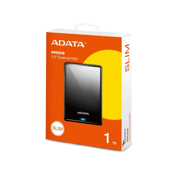 【ADATA 威剛】威剛 HV620S 1TB USB 3.2 2.5吋 行動硬碟 黑色 外接式硬碟(HV620S)