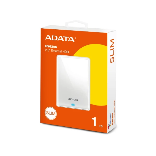 【ADATA 威剛】威剛 HV620S 1TB USB 3.2 2.5吋 行動硬碟 白色 外接式硬碟(HV620S)
