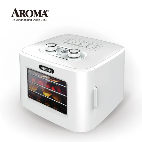 【AROMA】美國 AROMA 四層溫控乾果機 果乾機 食物乾燥機 烘乾機 附彩色食譜(AFD-310A)