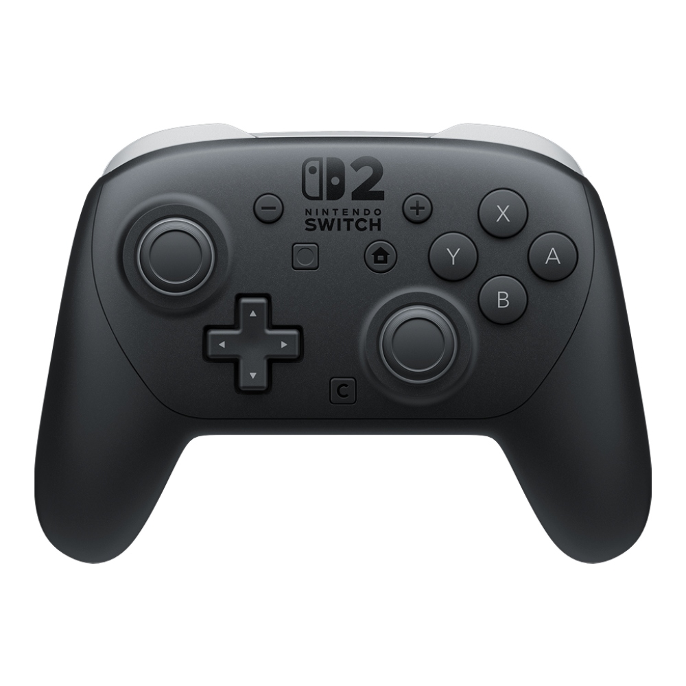 【Nintendo 任天堂】NS2 Switch2 Pro 控制器 手把 台灣保固 代理商公司貨(黑色)