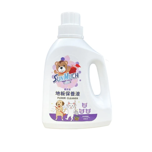 【SUNMUCH】熊潔淨 薰衣草地板保養液(1500ml)