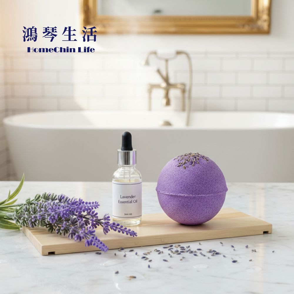 【鴻琴生活】阿多尼斯【微醺系列】薰衣草紓壓泡澡球組(125g*2)