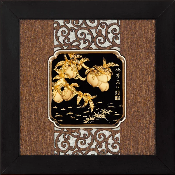 開運陶源】雅鑑鑫品金箔畫禮物純金古香系列~【一帆風順】(19 x 24 cm